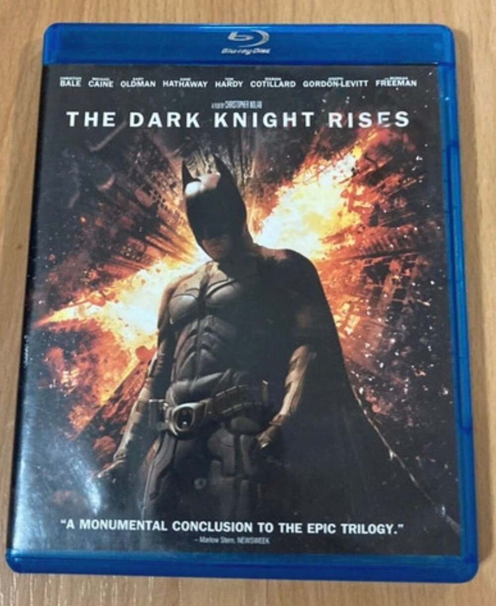 The Dark Knight Rises Blu-ray Disc Movie